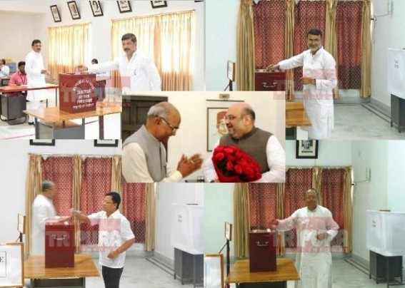 Presidential election : 'It's the first step to join Anti-CPI-M political axis', says Tripura former Congress MLAs after voting for Kovind Presidential election : 'It's the first step to join Anti-CPI-M political axis', says Tripura former Congress MLAs after voting for Kovind